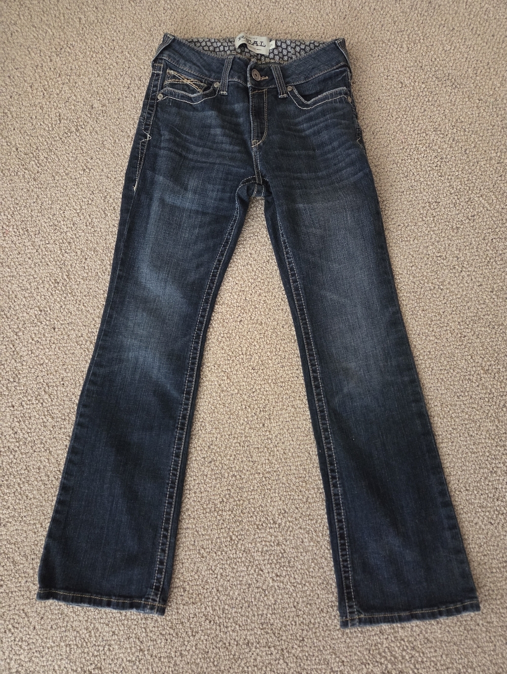 Ariat 29S Womens Dark Wash Straight Leg Jeans